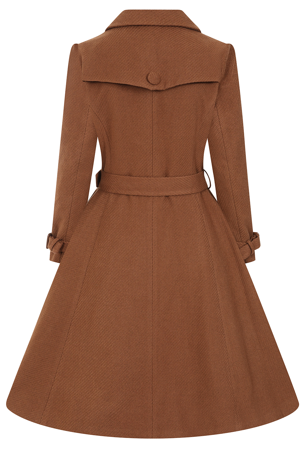 Isabella Swing Coat in Brown